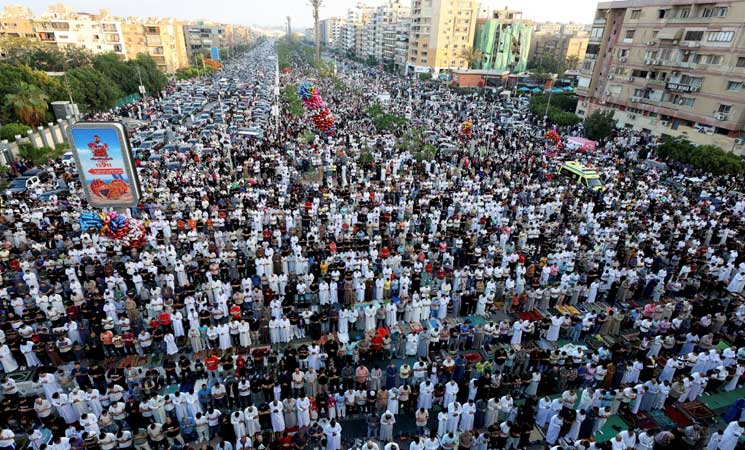 صلاة العيد في دول عربية