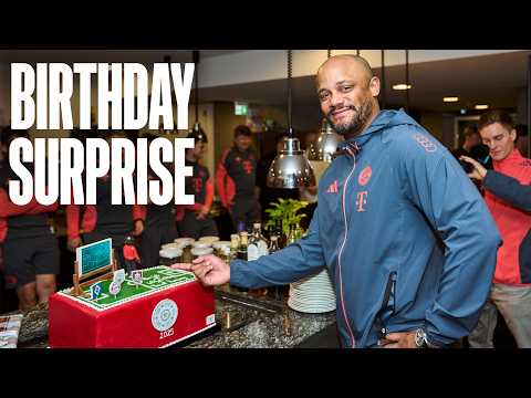 A Special 40th Birthday Surprise for Vincent Kompany 🎁