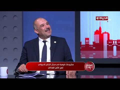 الساعة 6 - د/ أحمد عضام: مصر حققت الاكتفاء الذاتي من إنتاج اللحوم البيضاء والألبان