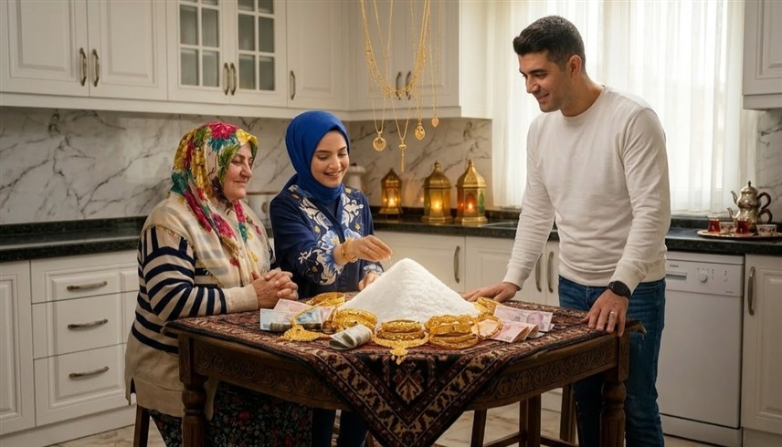 ذهب ونقود وبطاقات مصرفية.. هكذا يشكر رجال تركيا زوجاتهم في أواخر رمضان