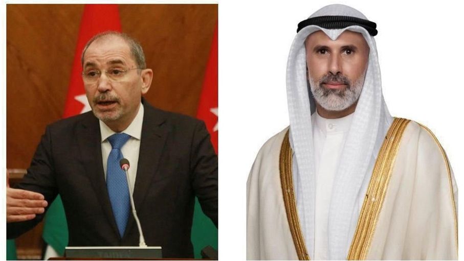 الصفدي ونظيره الكويتي يبحثان تطورات الأوضاع في المنطقة