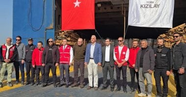 ميناء العريش يستعد لاستقبال سفينة الخير 21 التركية المحملة بـ175 ألف طرد غذائى لغزة