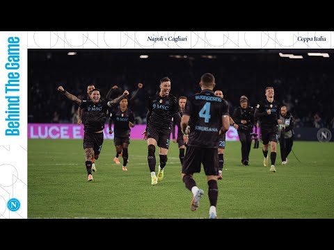 BEHIND THE GAME | #NapoliCagliari: la lotteria dei rigori premia gli azzurri