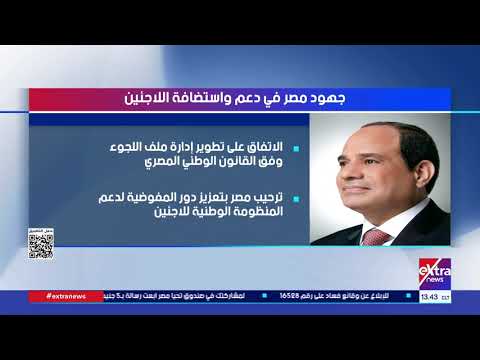 جهود مصر في دعم واستضافة اللاجئين