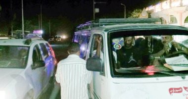 ضبط 62 سيارة سيرفيس مخالفة بأسوان
