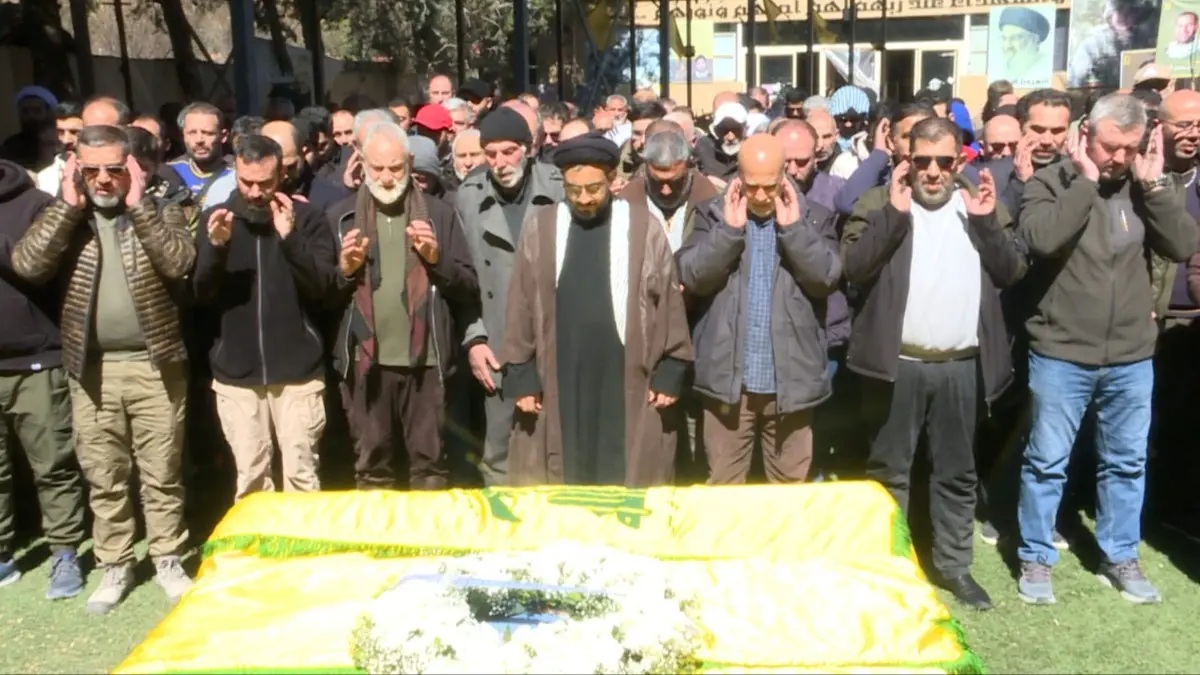تشييع شهداء مجزرة شمسطار في بعلبك