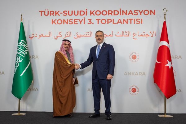 فيصل بن فرحان ووزير خارجية تركيا يرأسان الاجتماع الثالث لمجلس التنسيق السعودي التركي