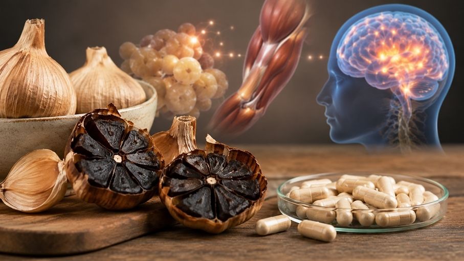 الثوم المعتق قد يساعد في الحفاظ على القوة العضلية مع التقدم بالعمر