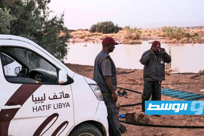 عودة تدريجية لخدمات الاتصالات في غات وتهالة