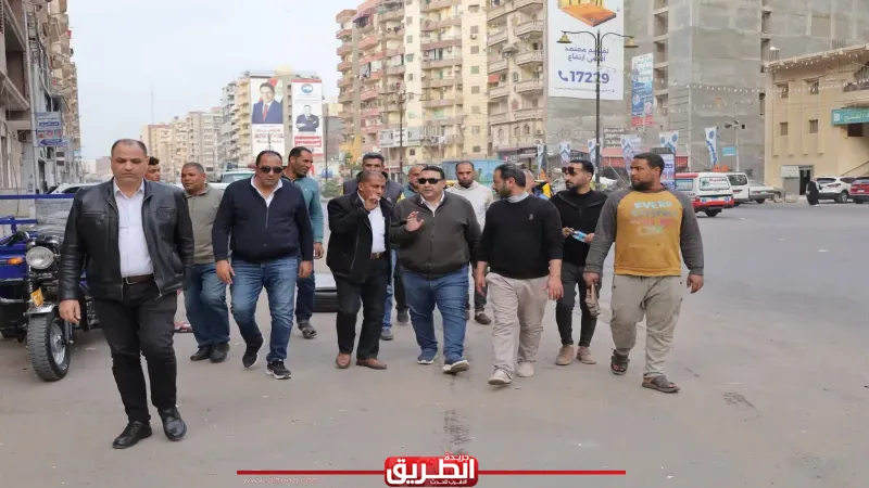 رئيس مياه البحيرة يقود حملات استرداد المستحقات وضبط المخالفات