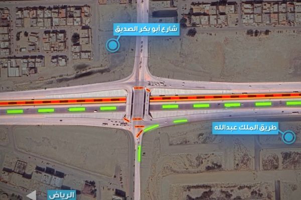 أمانة الشرقية تبدأ أعمال صيانة العناصر الإنشائية لجسر شارع أبو بكر الصديق