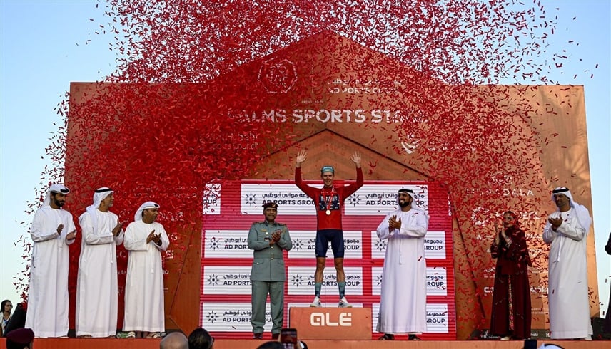 الإيطالي جوناثان ميلان يفوز بالمرحلة الـ4 من طواف الإمارات 2026