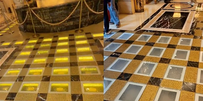 مع جنون الذهب.. فندق صيني يفكك ممره الأسطوري ويبيعه بأسعار خيالية