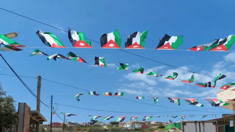 محافظة جرش تحتفل بيوم العَلَم
