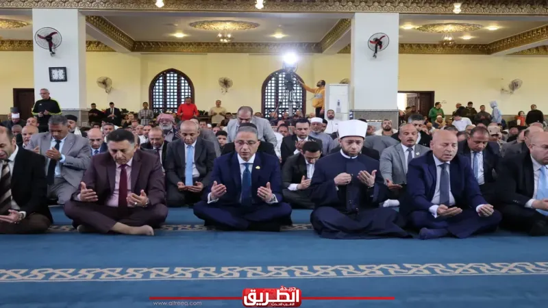 وزير الأوقاف ومحافظ الجيزة يؤديان صلاة الجمعة بمسجد خديجة بنت خويلد بحضور محافظي القاهرة والقليوبية