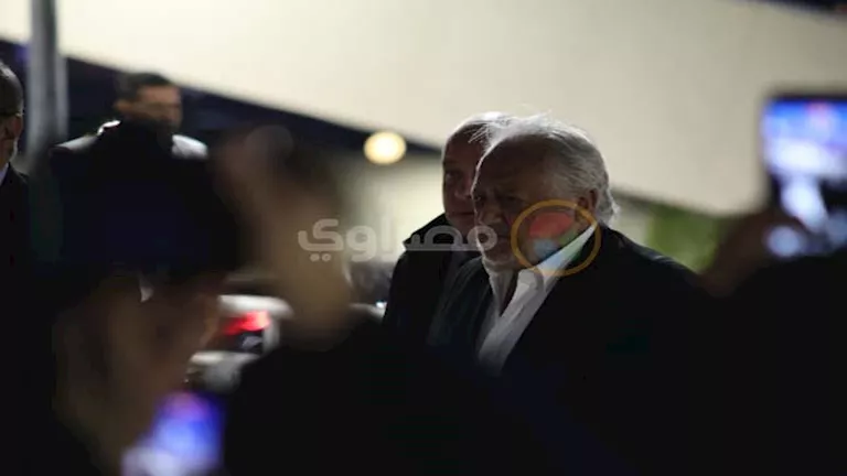 خالد زكي يصل عزاء الراحل هاني شاكر