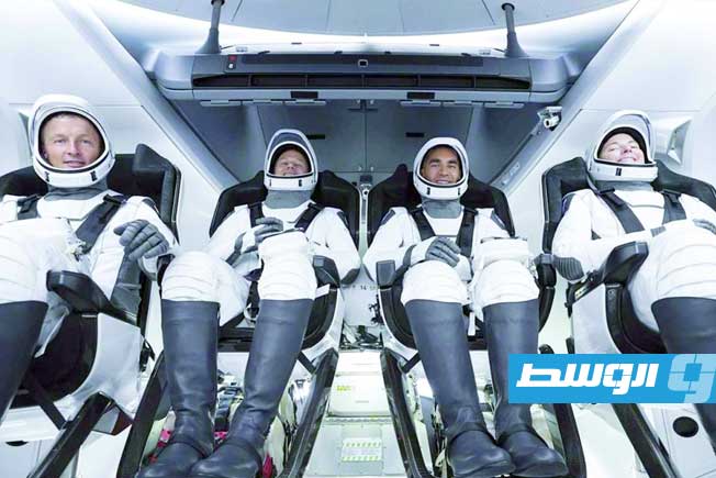 وصول طاقم دولي جديد إلى محطة الفضاء الدولية