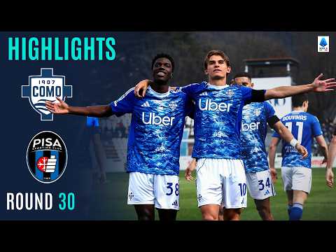 Como Consolidate Fourth Place! | COMO-PISA | HIGHLIGHTS