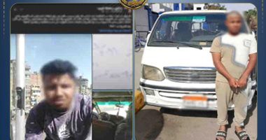 مفك في وجه محاسب.. سقوط سائق ميكروباص بلطجي رفض استكمال خط السير بالجيزة