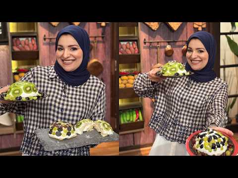 طريقة عمل حلى الفواكه المقلوبة | سنة أولى طبخ مع الشيف آلاء الجبالي