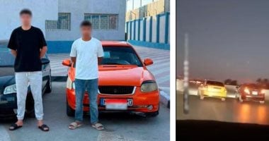 ضبط طالبين لاستعراضهما بسيارتين بموكب زفاف في الإسماعيلية