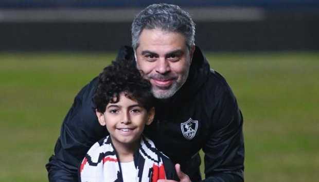 الزمالك يحقق حلم الطفل الفلسطيني سمير محمد (صور)