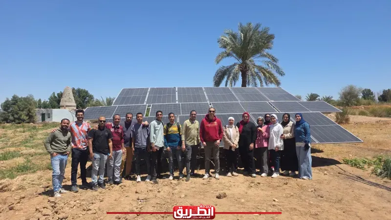 معهد (ITI) ينظم زيارات ميدانية لدارسي ”الطاقة المتجددة”بمزارع الطاقة الشمسية بقنا
