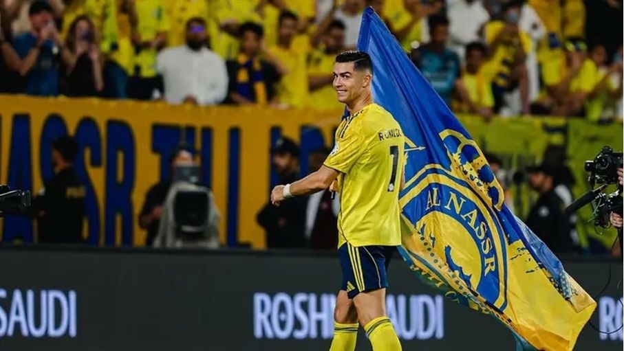 رونالدو بعد هدف الأهلي