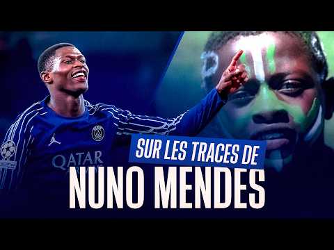 From the streets of Boavista to the Parc des Princes 🎞️ Following in Nuno Mendes’ footsteps ❤️💙