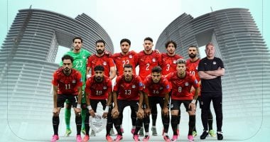 استقبال حاشد لمنتخب مصر يومي الجمعة والسبت بالعلمين الجديدة (إنفوجراف)