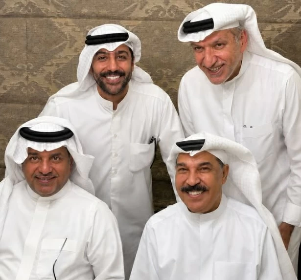 راشد الماجد يلبي دعوة «الهندي» في الكويت بحضور عبد الله الرويشد