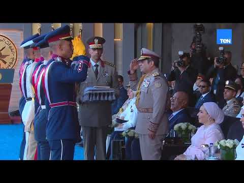 لحظة تسليم العلم| السيسي يدشن (الأوكتاجون) ويضع مصر في مصاف القوى الاستراتيجية العالمية