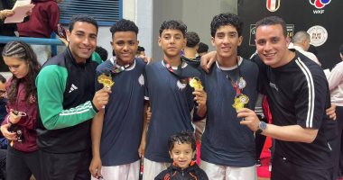 أبطال كاراتية كفر الشيخ يحصدون 3 ميداليات ذهبية في بطولة شمال أفريقيا