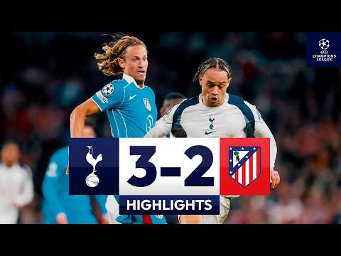Spurs 3-2 Atletico Madrid (5-7 agg) | UEFA Champions League Highlights