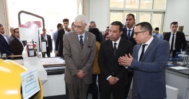 محافظ المنوفية يفتتح المستشفى البيطرى بالجامعة الأهلية بطوخ طبنشا