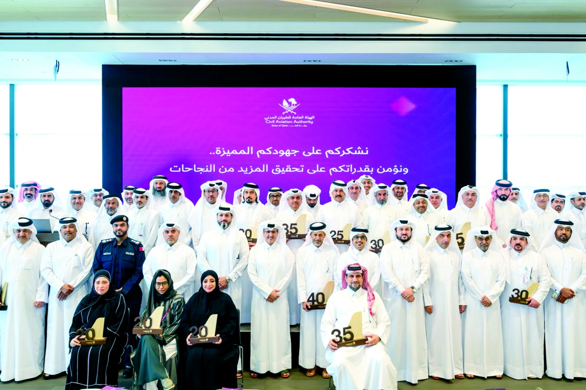 ‫ «الطيران المدني» تكرم قدامى الموظفين