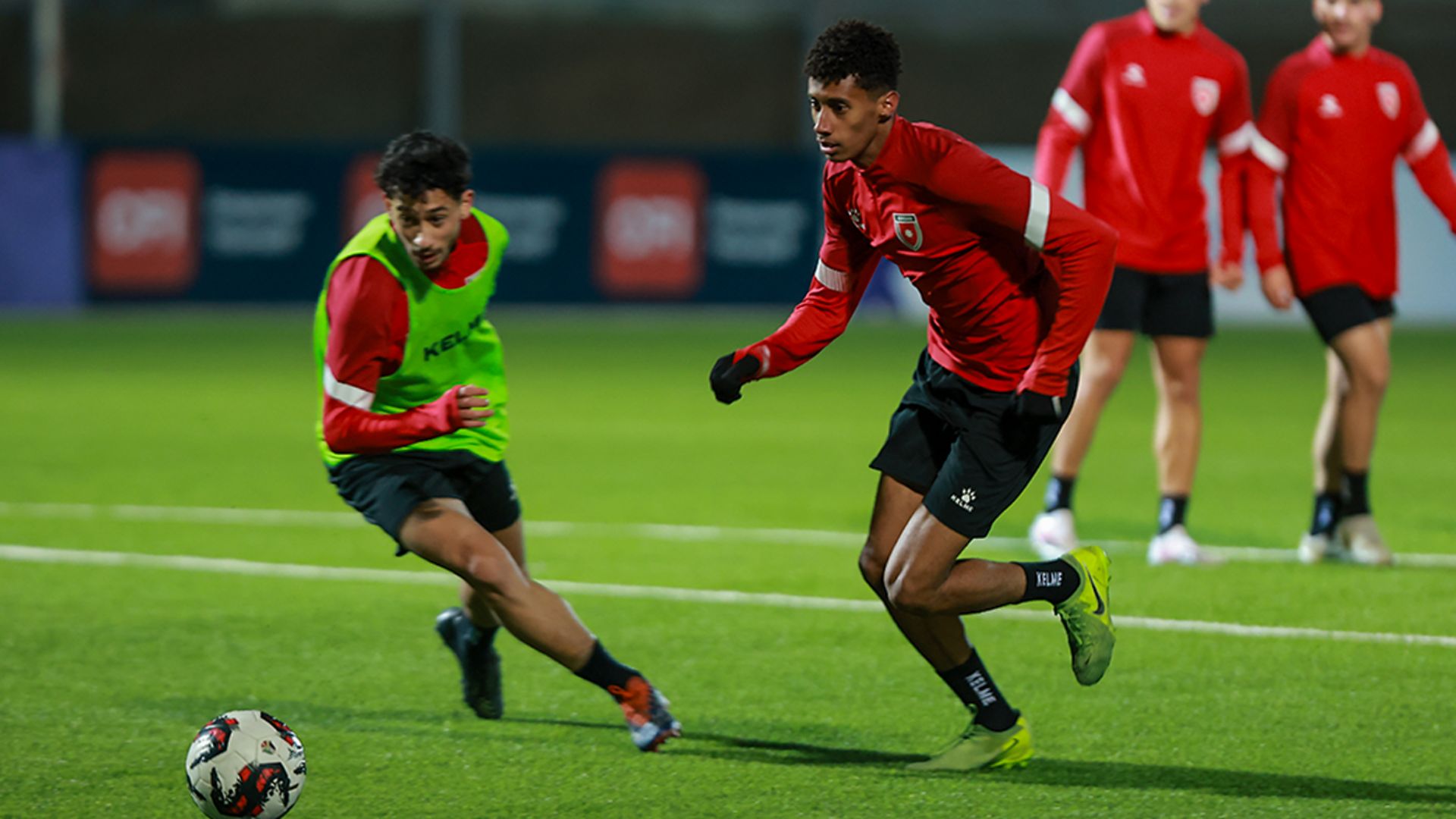 المنتخب الوطني يواصل تحضيراته لبطولة غرب آسيا للشباب