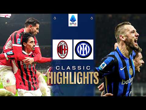 MILAN-INTER 1-1 | CLASSIC HIGHLIGHTS SERIE A 2024/25