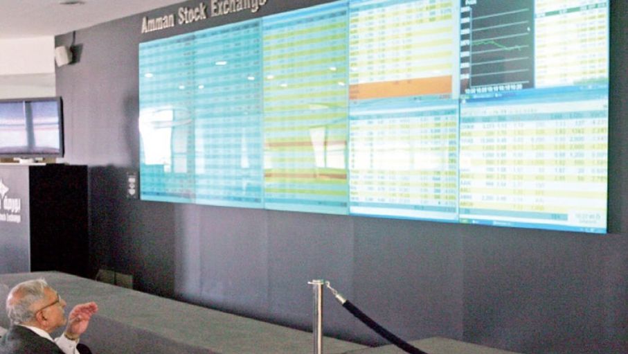 5.1 مليون دينار حجم التداول في بورصة عمان