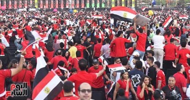 احتفالات صاخبة تجتاح "EFZ" بالعاصمة الإدارية بعد انتصار منتخب مصر