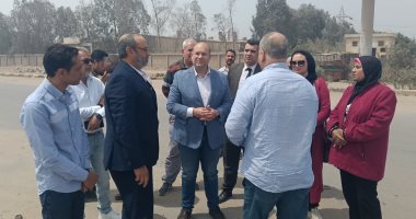 نائب محافظ الجيزة يلتقى مستثمرى المنطقة الصناعية عرب أبو ساعد