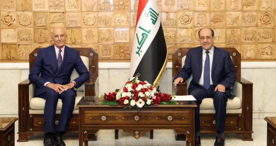 المالكي يلتقي المبعوث الأميركي إلى سوريا في بغداد ويبحثان تطورات المشهد السياسي
