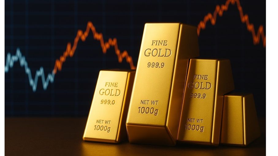 الذهب يتراجع مع تجدد التوتر بين الولايات المتحدة وإيران