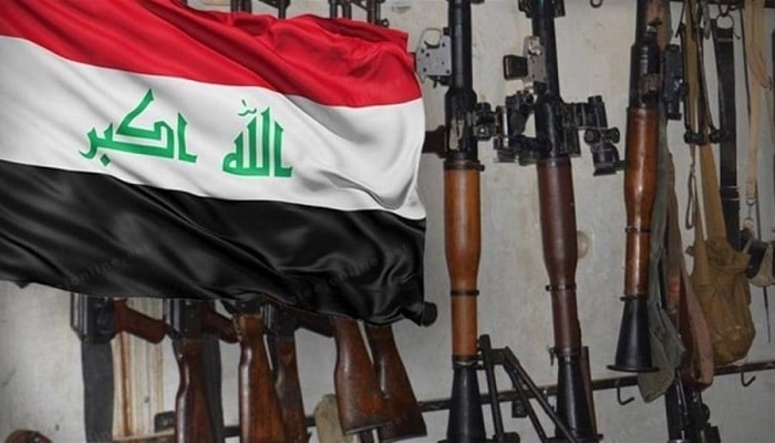 الدفاع العراقية تعلن استلام كميات كبيرة من الأسلحة ضمن إجراءات حصر السلاح بيد الدولة