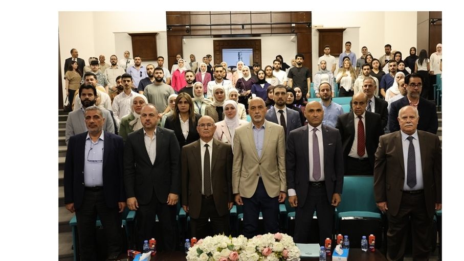 افتتاح فعاليات اليوم العلمي لكلية العلوم الطبية المساندة في ع...