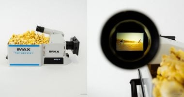 دلو فشار مستوحى من كاميرا IMAX يحتفى بتصوير فيلم الأوديسة