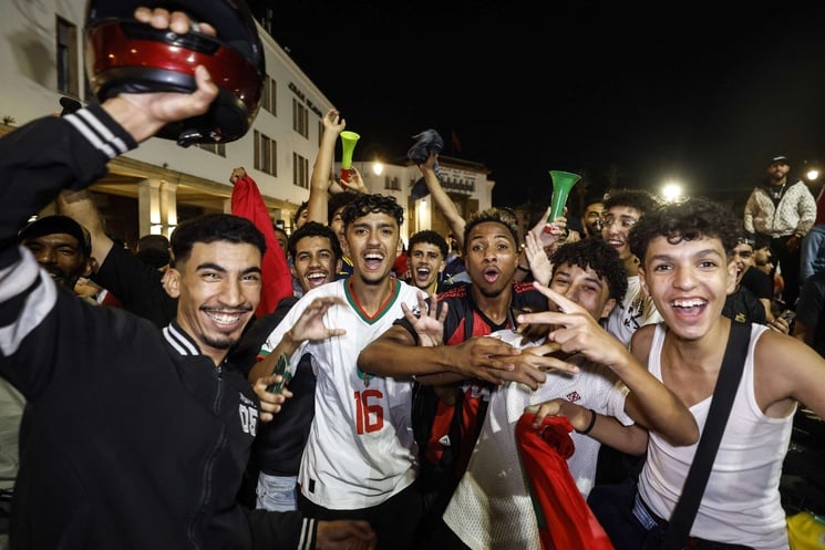 فرحة عارمة في المغرب بعد إقصاء هولندا وبلوغ ثمن النهائي