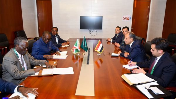 وزير الخارجية يبحث مع نظيره البوروندي سبل تعزيز العلاقات الثنائية