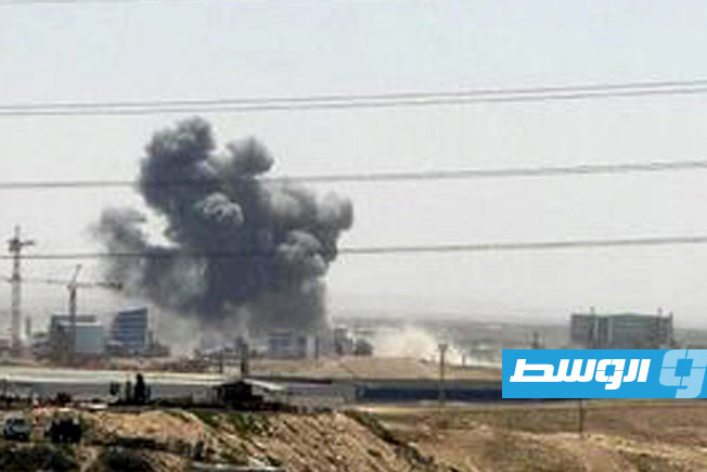 بالفيديو.. صاروخ إيراني يضرب مصنعا إسرائيليا في منطقة بئر السبع