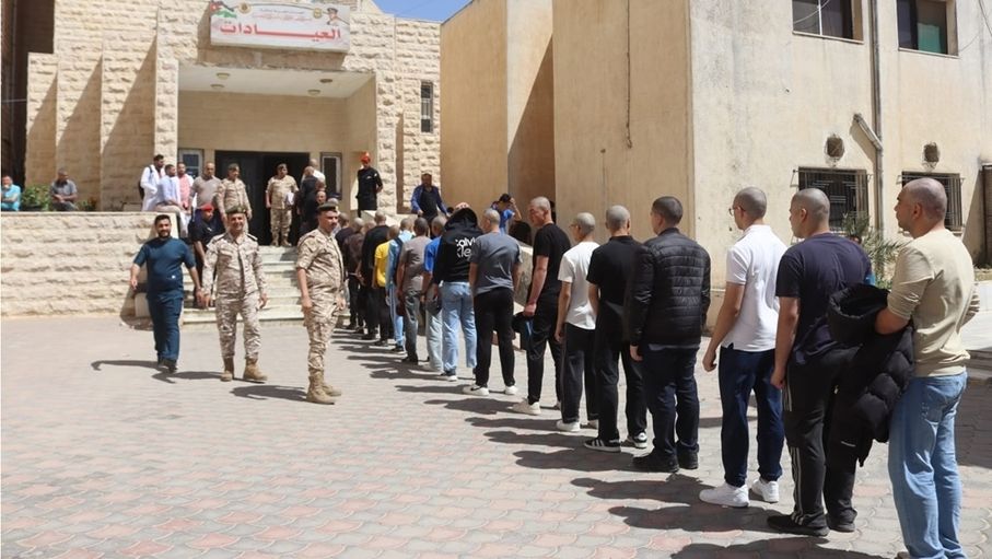 الجيش يبدأ إجراءات الفحوصات الطبية للدفعة الثانية من مكلفي خدمة العلم